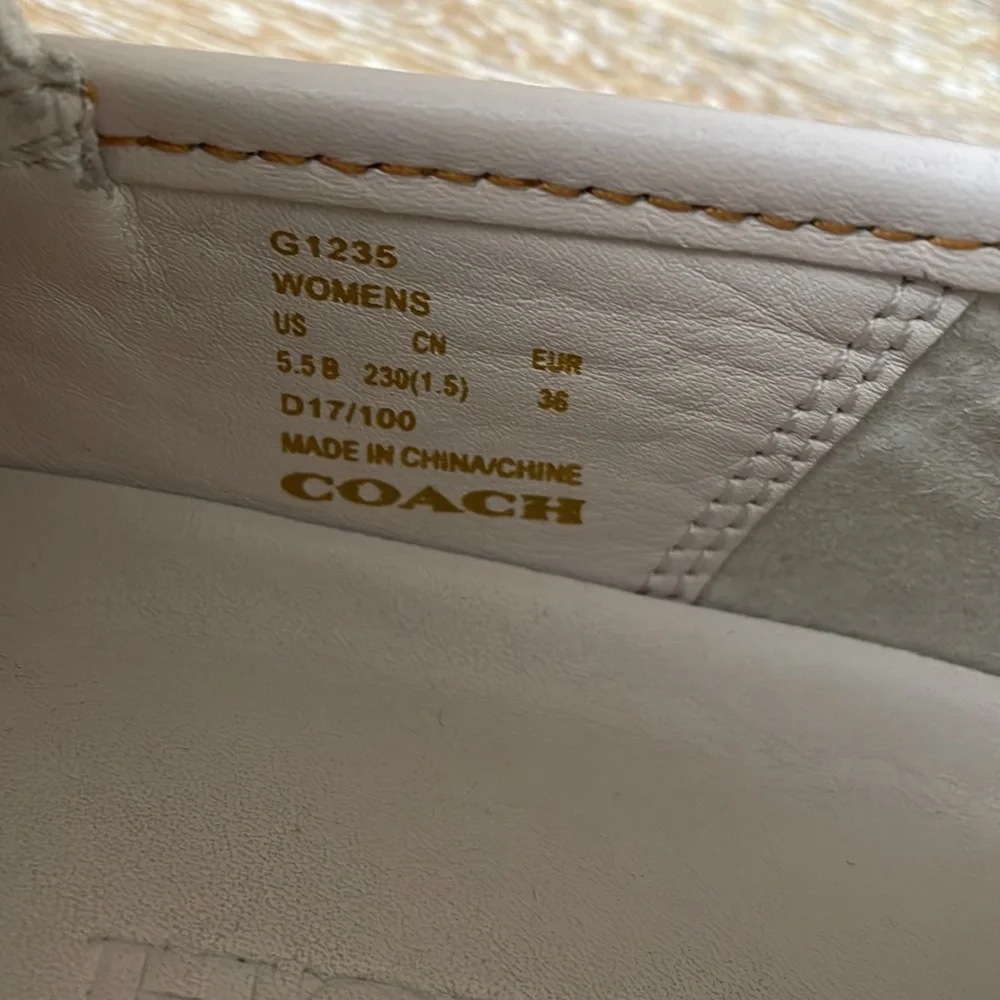 Coach Tea Rose Slip-on Sneakers - Picture 13 of 14